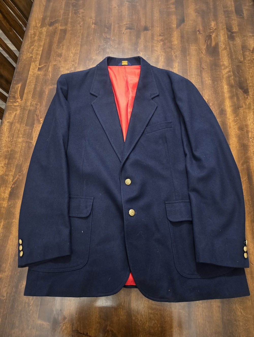 Vintage Pendleton Wool Blazer Size 48L